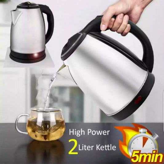 Electric Kettle 2 Liter Multipurpose Tea Coffee Maker Water Boiler with Handle